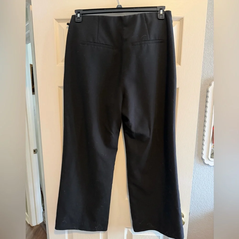 Abercrombie Sloane Tailored Wide Leg Pant - Picture 2 of 3